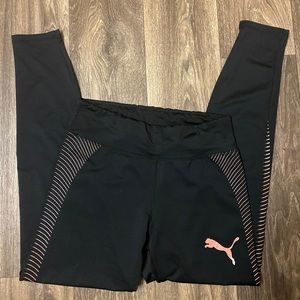 Rose Gold Puma Yoga Pants